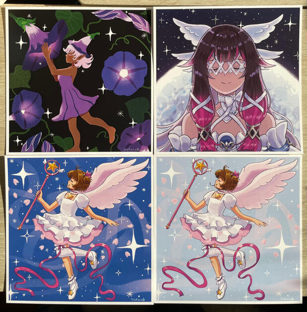 8 x 8 prints