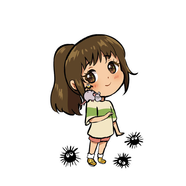 Chihiro and friends